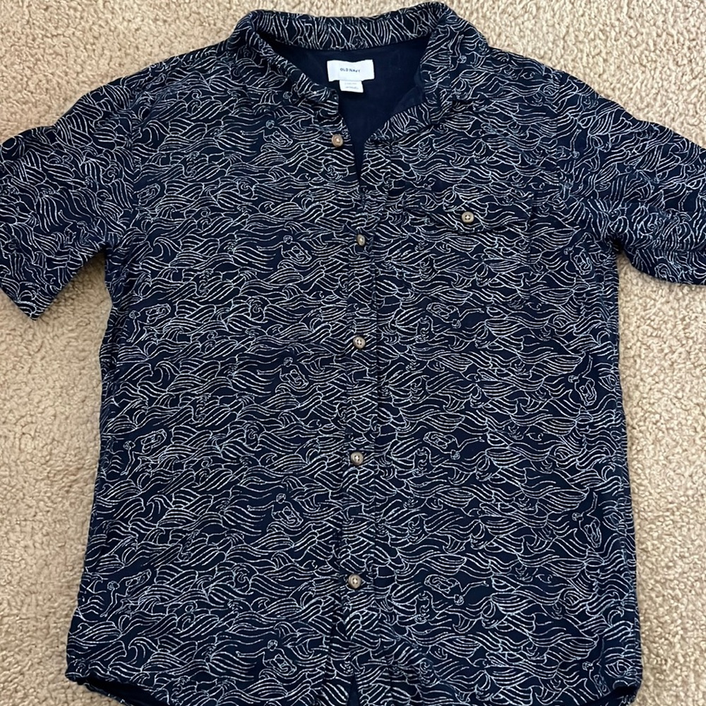 Boys button up